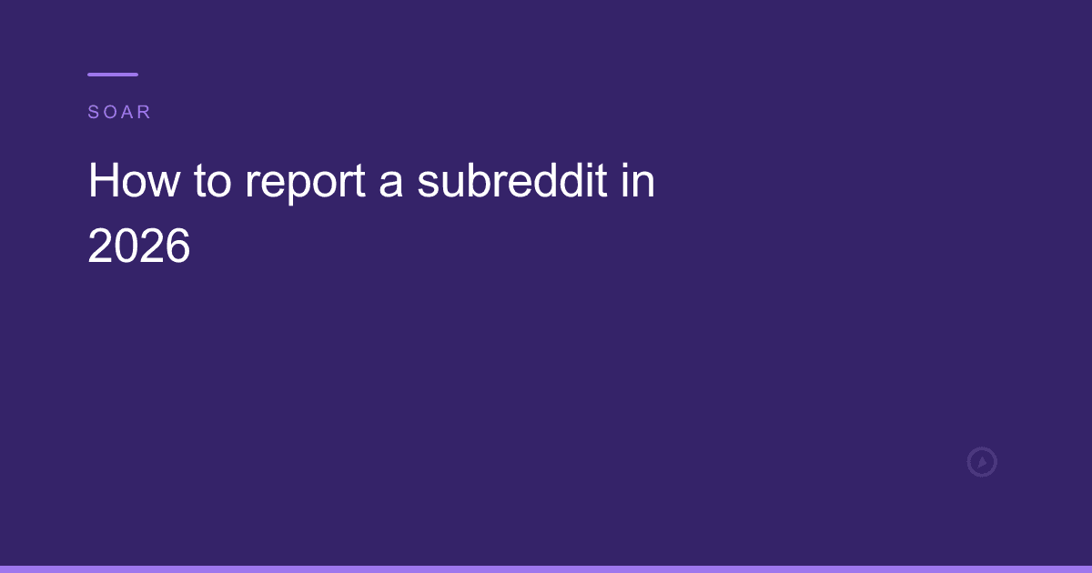 How to report a subreddit in 2026
